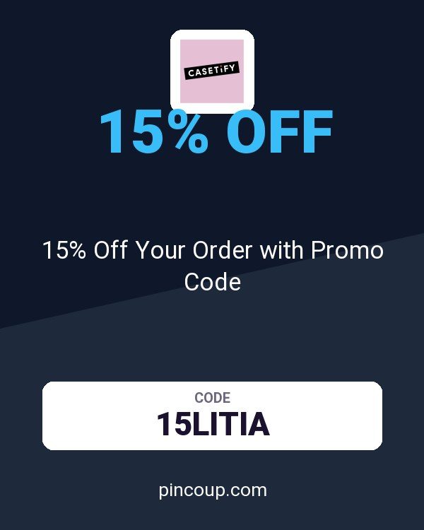 CASETiFY coupon: 15% Off Your Order with Promo Code