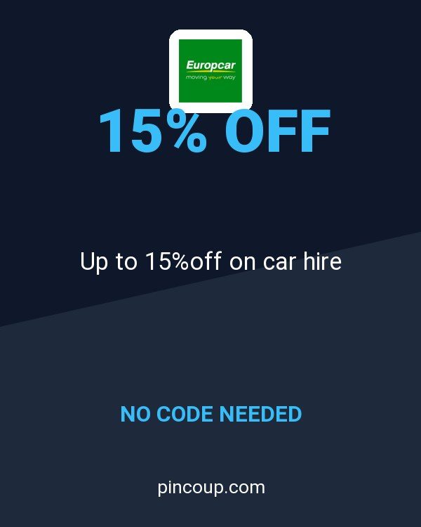 Europcar (US & Canada) coupon: Up to 15%off on car hire