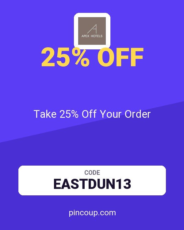 Apex Hotels coupon: Take 25% Off Your Order