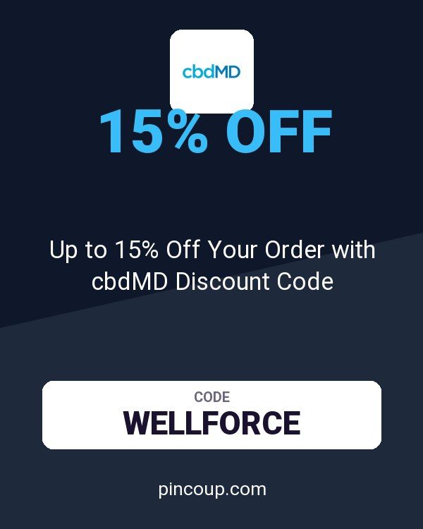 Up to 15% Off Your Order with cbdMD Discount Code