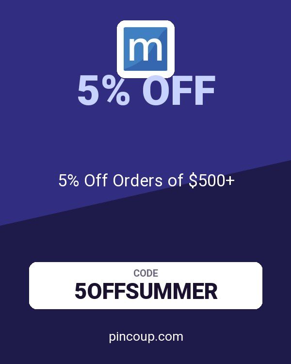 Mac of all Trades coupon: 5% Off Orders of $500+