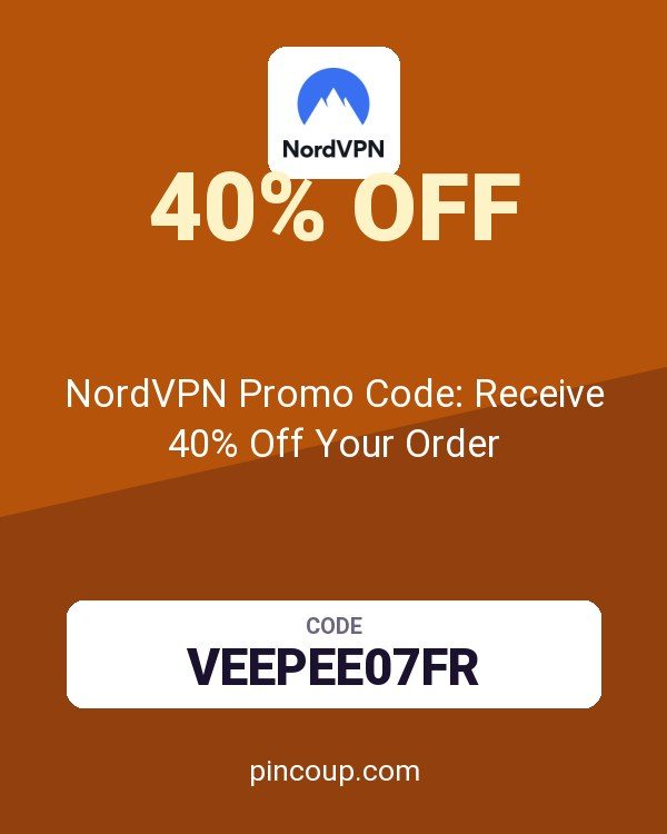 NordVPN Promo Code: Receive 40% Off Your Order