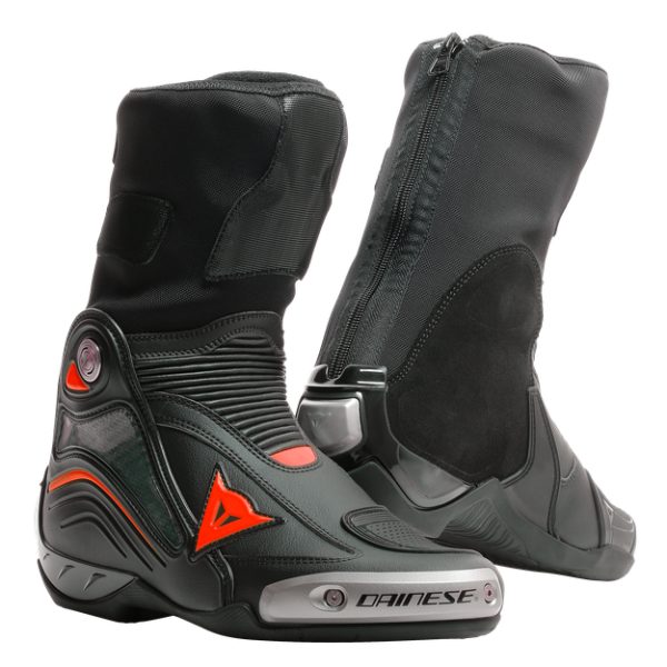 Dainese - Axial D1 Boots - Boots - Men - Black/red-fluo - 41