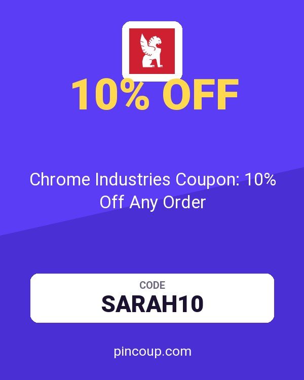 Chrome Industries Coupon: 10% Off Any Order