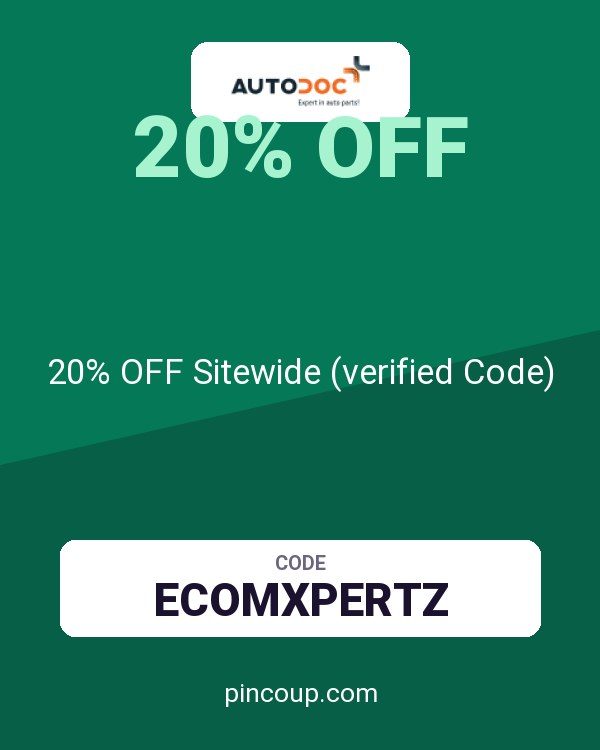 Autodoc coupon: 20% OFF Sitewide (verified Code)
