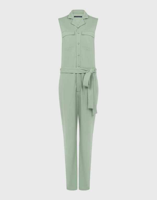 Harvey Faircloth Sleeveless Jumpsuit - US 6 at IFCHIC