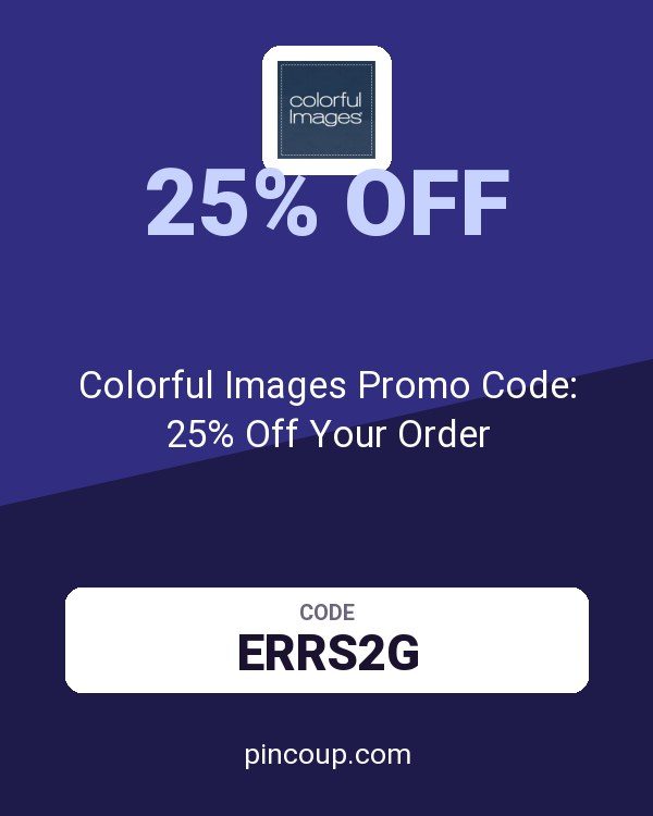 Colorful Images Promo Code: 25% Off Your Order