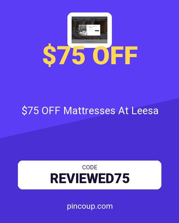 Frette Srl coupon: $75 OFF Mattresses At Leesa