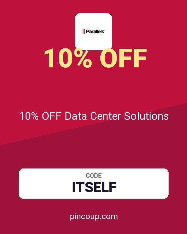 Parallels | Mac & Windows Virtualization coupon: 10% OFF Data Center Solutions