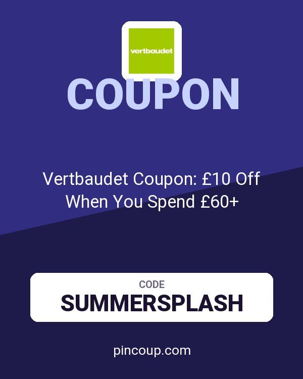 Vertbaudet Coupon: £10 Off When You Spend £60+