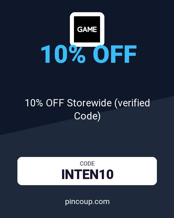 GAME coupon: 10% OFF Storewide (verified Code)