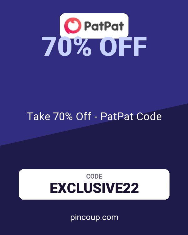 Take 70% Off - PatPat Code