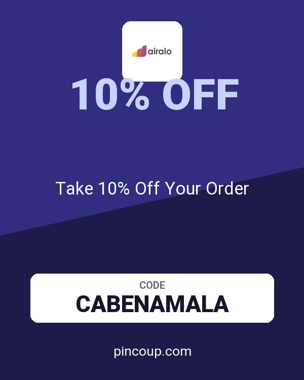 Airalo coupon: Take 10% Off Your Order