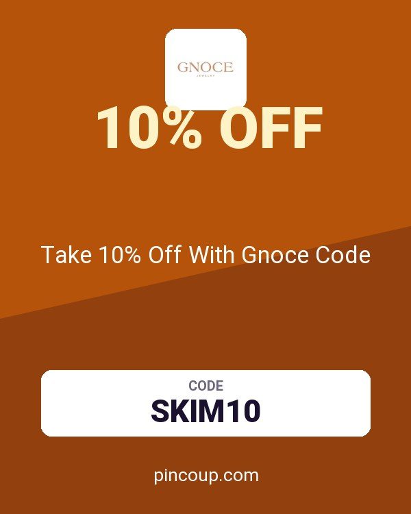 Take 10% Off With Gnoce Code