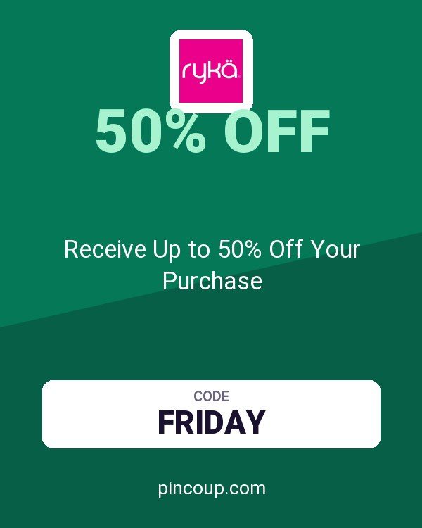 Ryka coupon: Receive Up to 50% Off Your Purchase