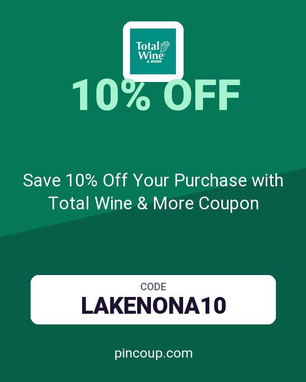 Save 10% Off Your Purchase with Total Wine & More Coupon