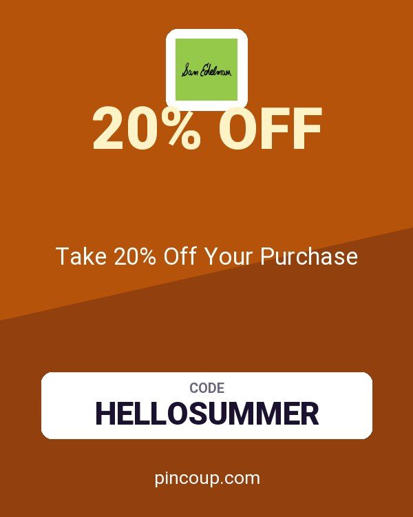 Sam Edelman coupon: Take 20% Off Your Purchase