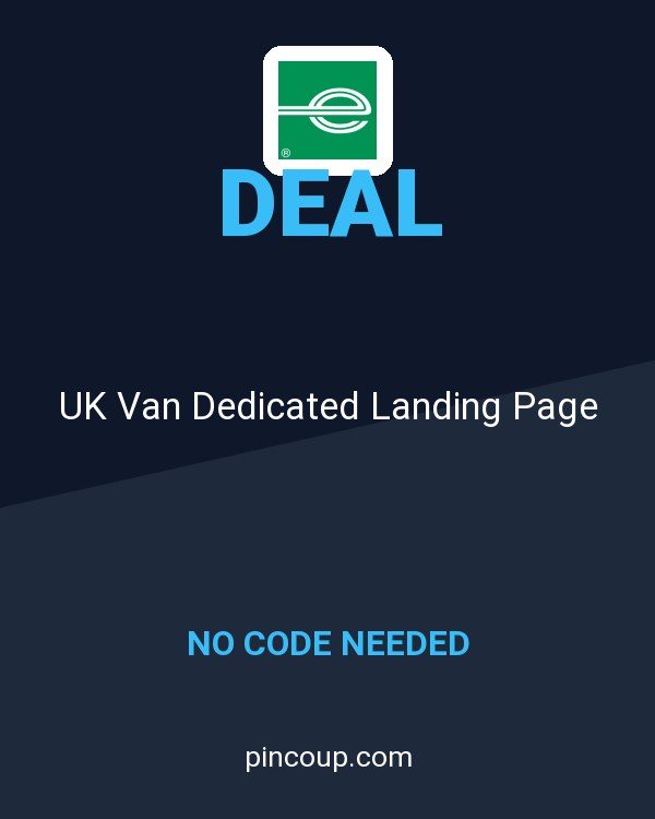 Enterprise coupon: UK Van Dedicated Landing Page