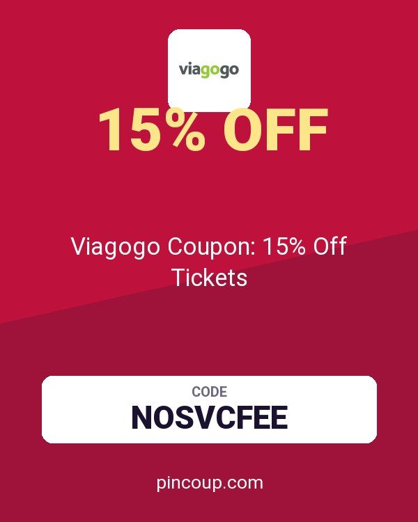 Viagogo Coupon: 15% Off Tickets
