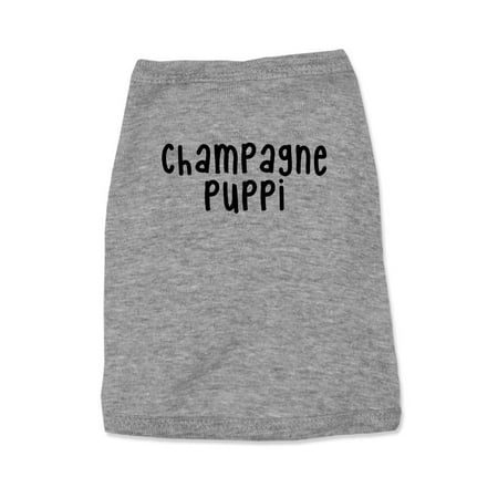 Champagne Puppi Pet Tank Top -Smartprints Designs 3X-Large at Walmart.com