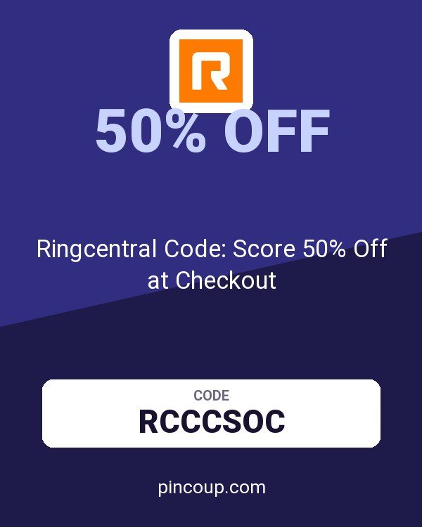 Ring Central: Business Cloud Phone System coupon: Ringcentral Code: Score 50% Off at Checkout