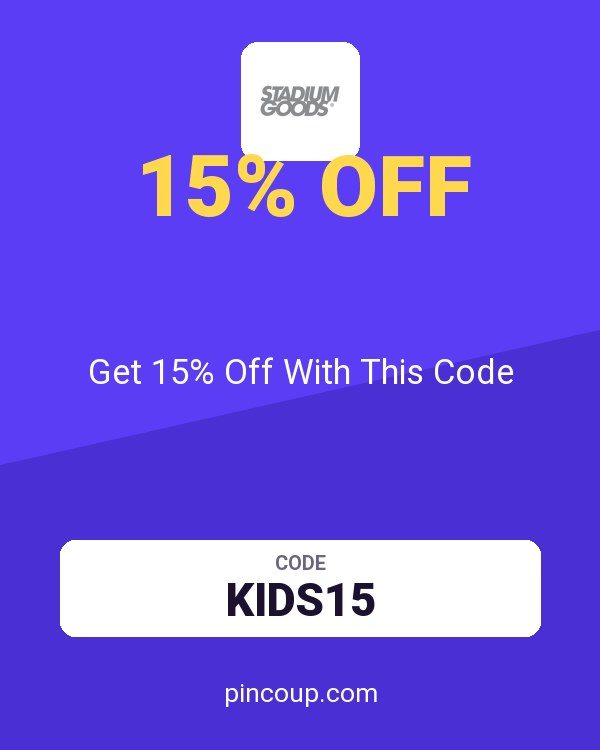 Stadium Goods coupon: Get 15% Off With This Code