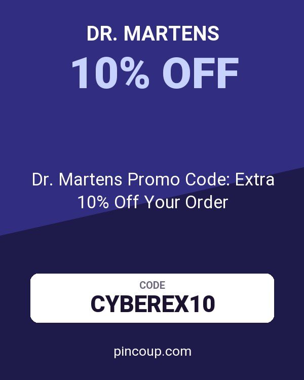 Dr. Martens Promo Code: Extra 10% Off Your Order