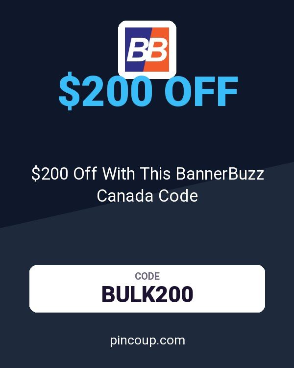$200 Off With This BannerBuzz Canada Code