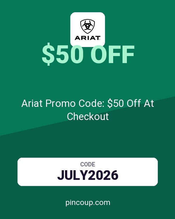 Ariat Promo Code: $50 Off At Checkout