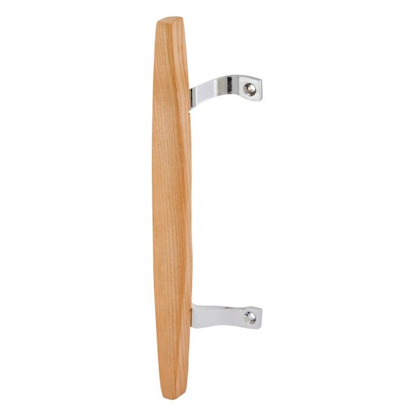 Prime-Line 1 in. L Chrome Plated Brown Metal Patio Door Pull at Ace Hardware