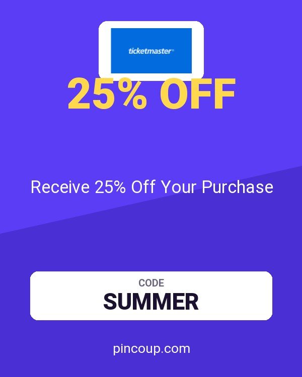 Ticketmaster coupon: Receive 25% Off Your Purchase