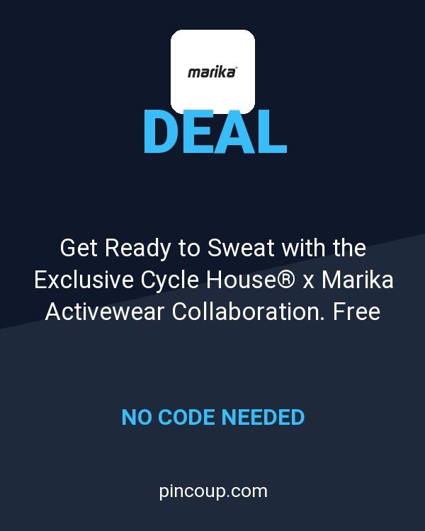 Get Ready to Sweat with the Exclusive Cycle House® x Marika Activewear Collaboration. Free Shipping on US orders.