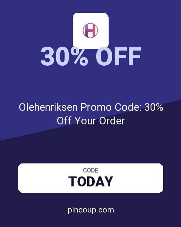 Olehenriksen Promo Code: 30% Off Your Order