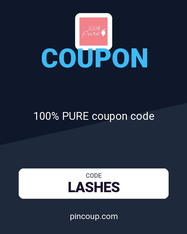 100% PURE coupon code