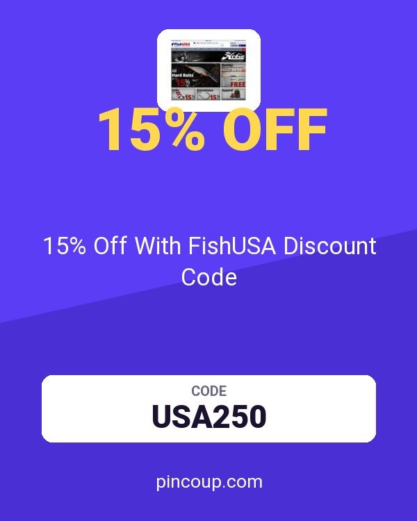 15% Off With FishUSA Discount Code