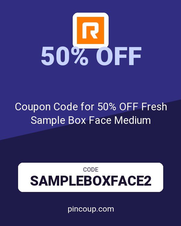 Ring Central: Business Cloud Phone System: Coupon Code for 50% OFF Fresh Sample Box Face Medium