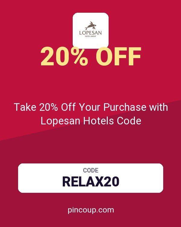 Take 20% Off Your Purchase with Lopesan Hotels Code