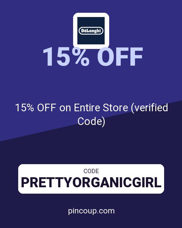 Delonghi coupon: 15% OFF on Entire Store (verified Code)