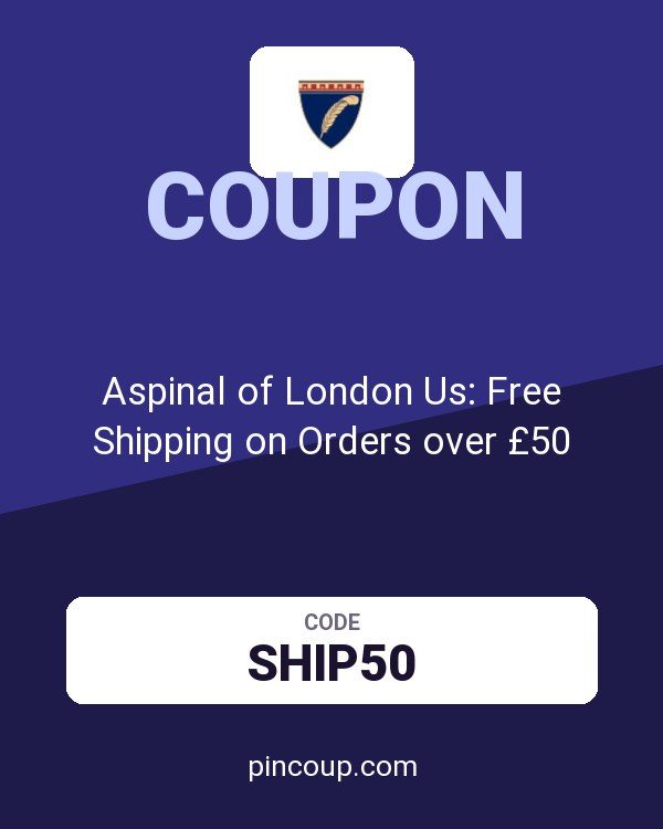 Aspinal of London Us: Free Shipping on Orders over £50