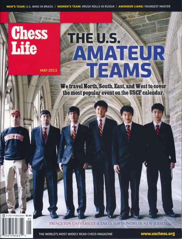 CLEARANCE - Chess Life Magazine - May 2013 Issue at House of Staunton