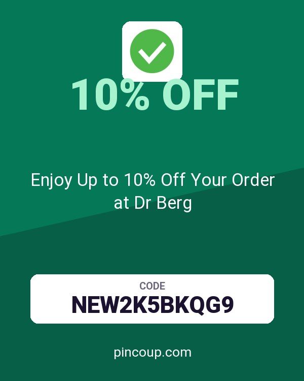 Enjoy Up to 10% Off Your Order at Dr Berg