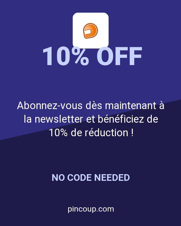 Motoin FR coupon: Abonnez-vous dès maintenant à la newsletter et bénéficiez de 10% de réduction !