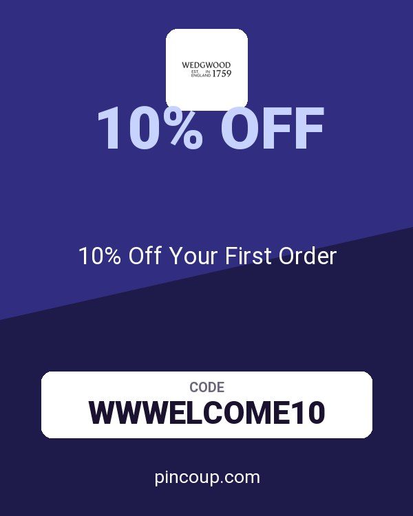 Wedgwood CA coupon: 10% Off Your First Order