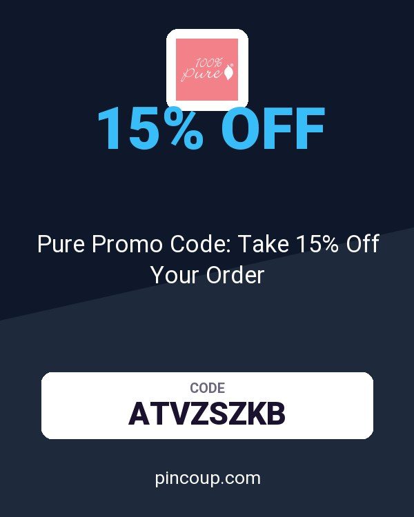 100% PURE coupon: Pure Promo Code: Take 15% Off Your Order