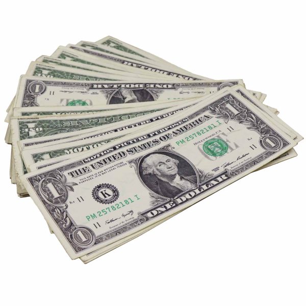 $1 RealAged® New Series Bills - 500 Bills at Prop Money Inc.