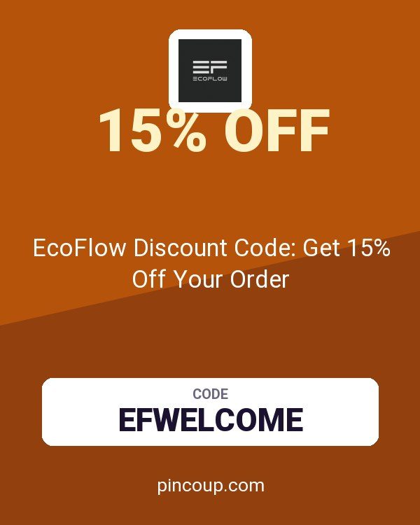 EcoFlow Discount Code: Get 15% Off Your Order