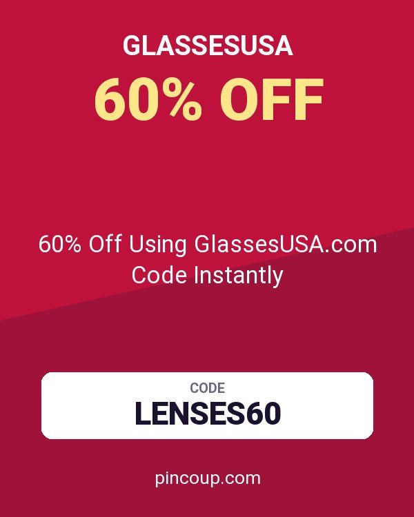 60% Off Using GlassesUSA.com Code Instantly