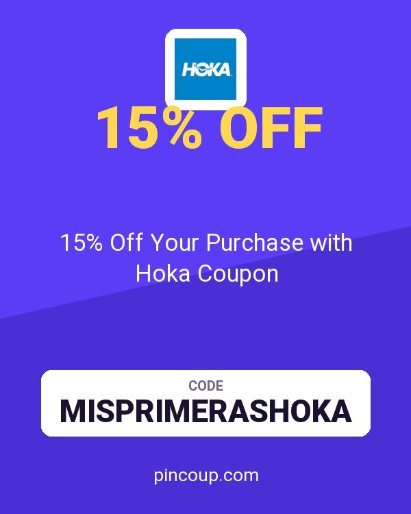 Hoka One: 15% Off Your Purchase with Hoka Coupon