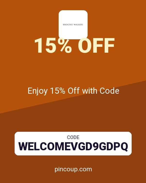 Brochu Walker coupon: Enjoy 15% Off with Code