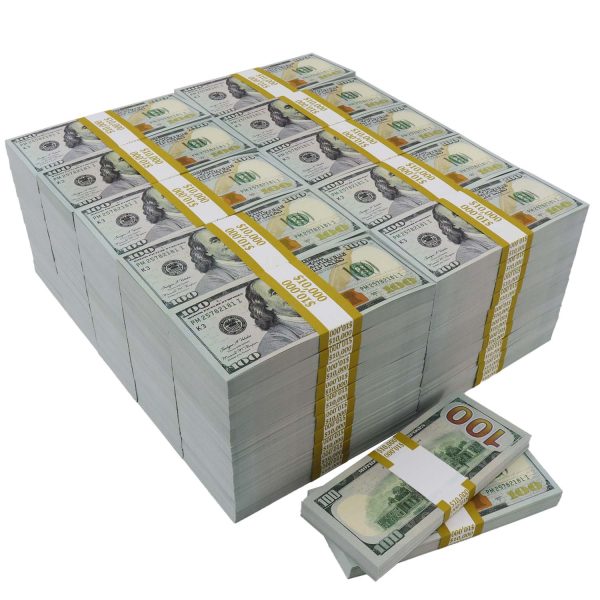 $1,000,000 Full Print New Series Stacks at Prop Money Inc.